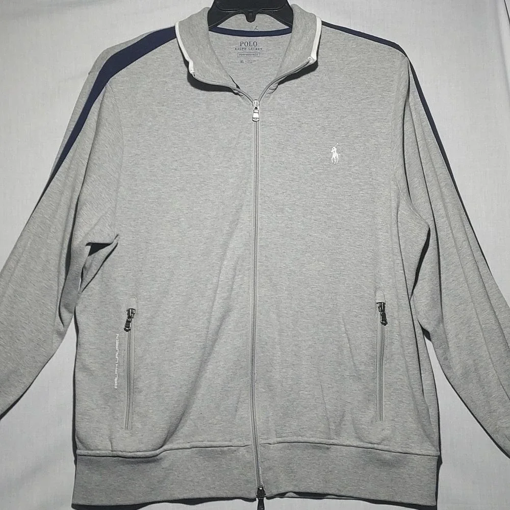 Polo Ralph Lauren 100% cotton full‎ zip men's jacket size XL